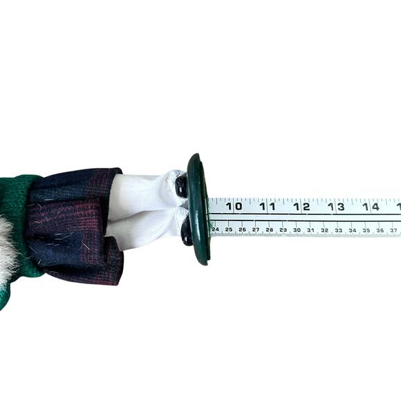 Vintage Byers Choice Carolers Woman White Fur Muff Figurine Limited 100 Signed - Picture 8 of 8